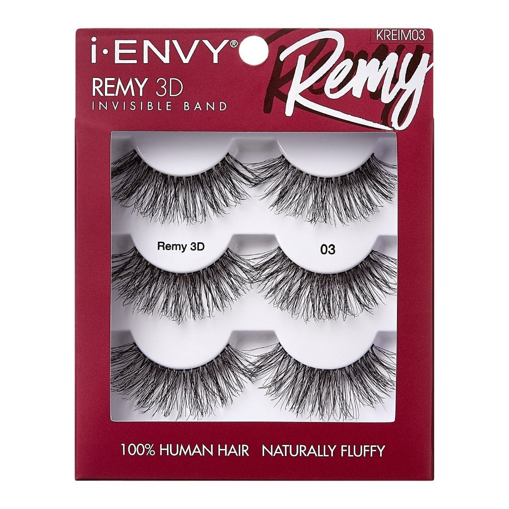 I-ENVY Remy 3D Strip Lashes Multi Pack official pack