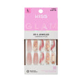 KISS GLAM Long Coffin Glue-On Nails - All Good - Kiss Nails - All Good official pack