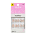 KISS GLAM Short Almond Glue-On Nails - Periodt - Kiss Nails - Periodt official pack