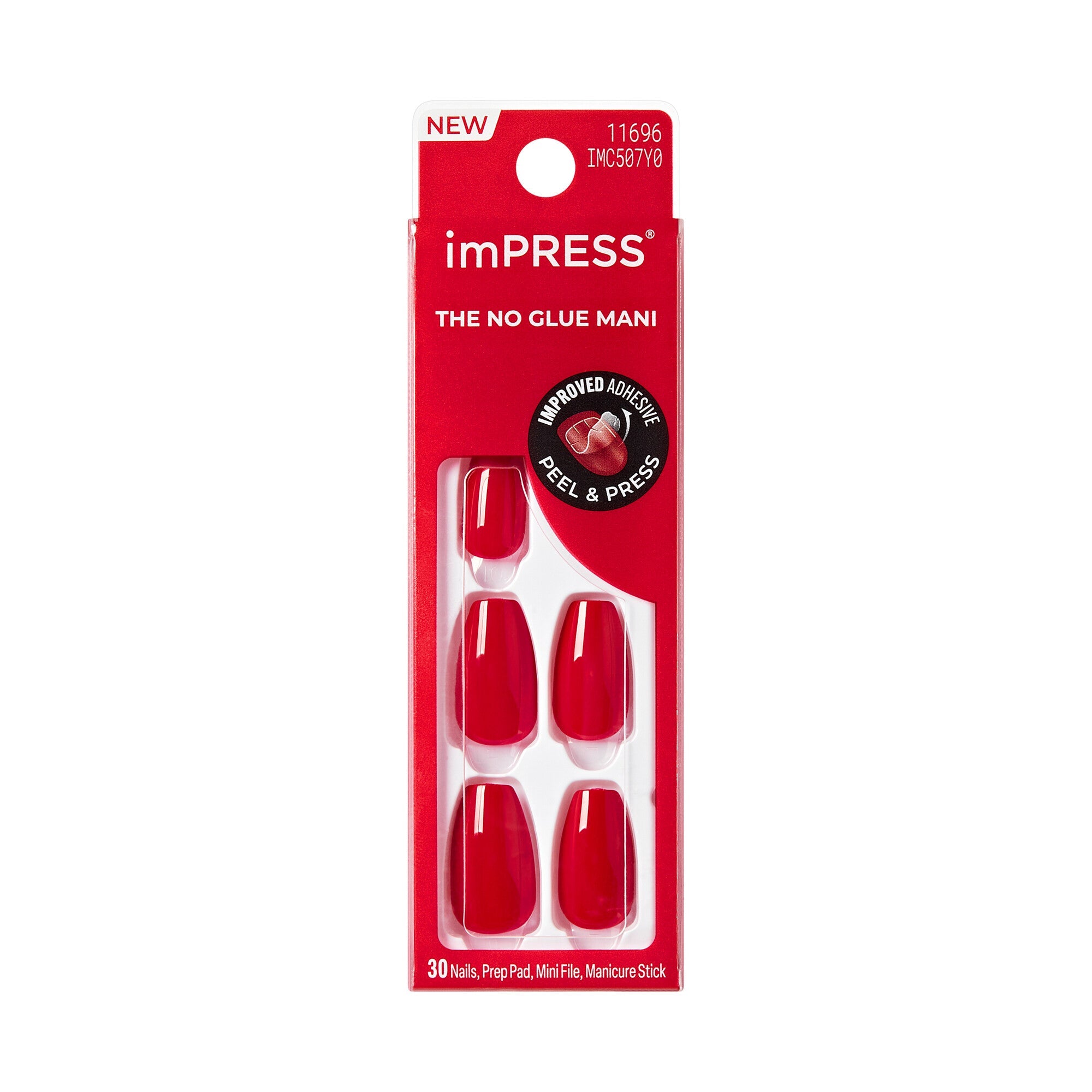 KISS imPRESS The No-Glue Press-On Nails – Stealer - KS imPRESS Color MC- Stealer official pack