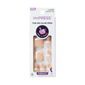 KISS imPRESS The No Glue Pedi Press-On Toenails – Pure Hearted - KS imPRESS Toenails - Pure Hearted official pack