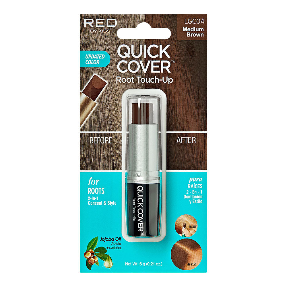 RED by KISS Quick Cover Root Touch-Up Stick Temporary & Water-Resistant official pack