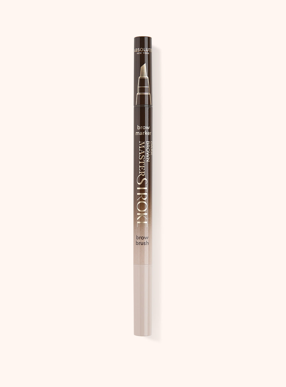 Absolute New York Master Stroke Brow Marker MEMB02 Dark Brown