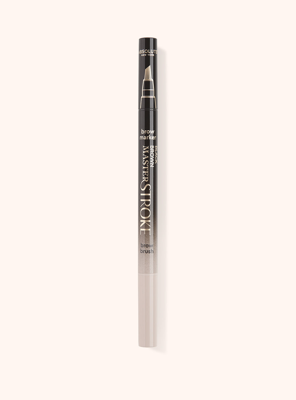 Absolute New York Master Stroke Brow Marker MEMB03 Black Brown