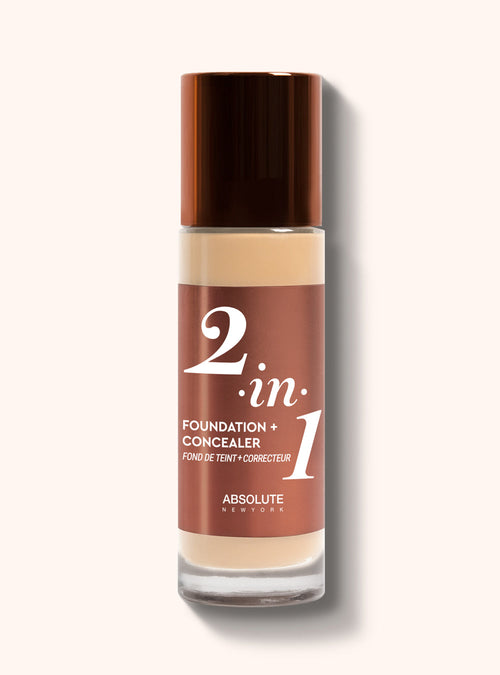 Absolute New York 2-in-1 Foundation + Concealer MFFC01 Cool Porcelain