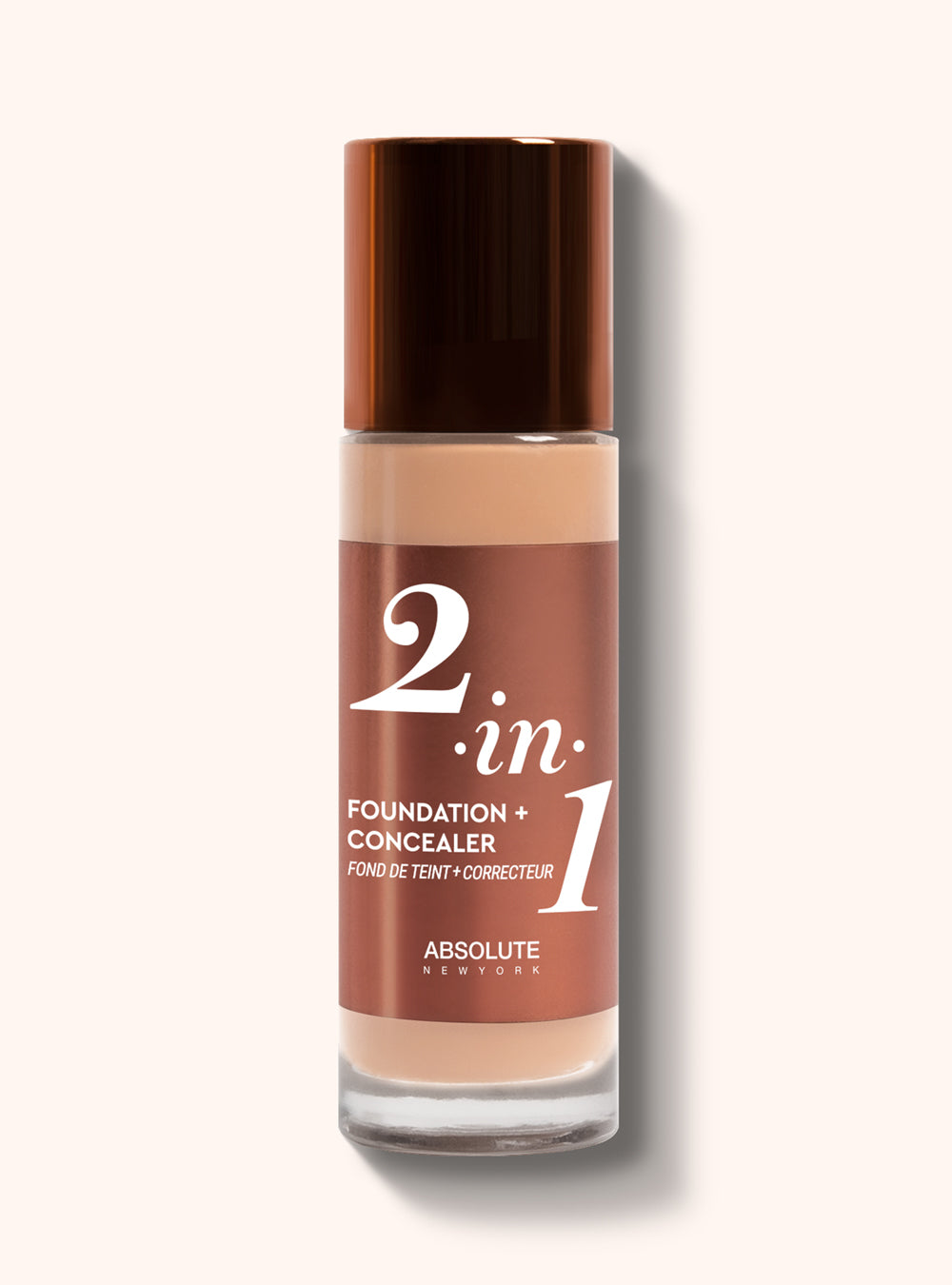 Absolute New York 2-in-1 Foundation + Concealer MFFC02 Neutral Shell