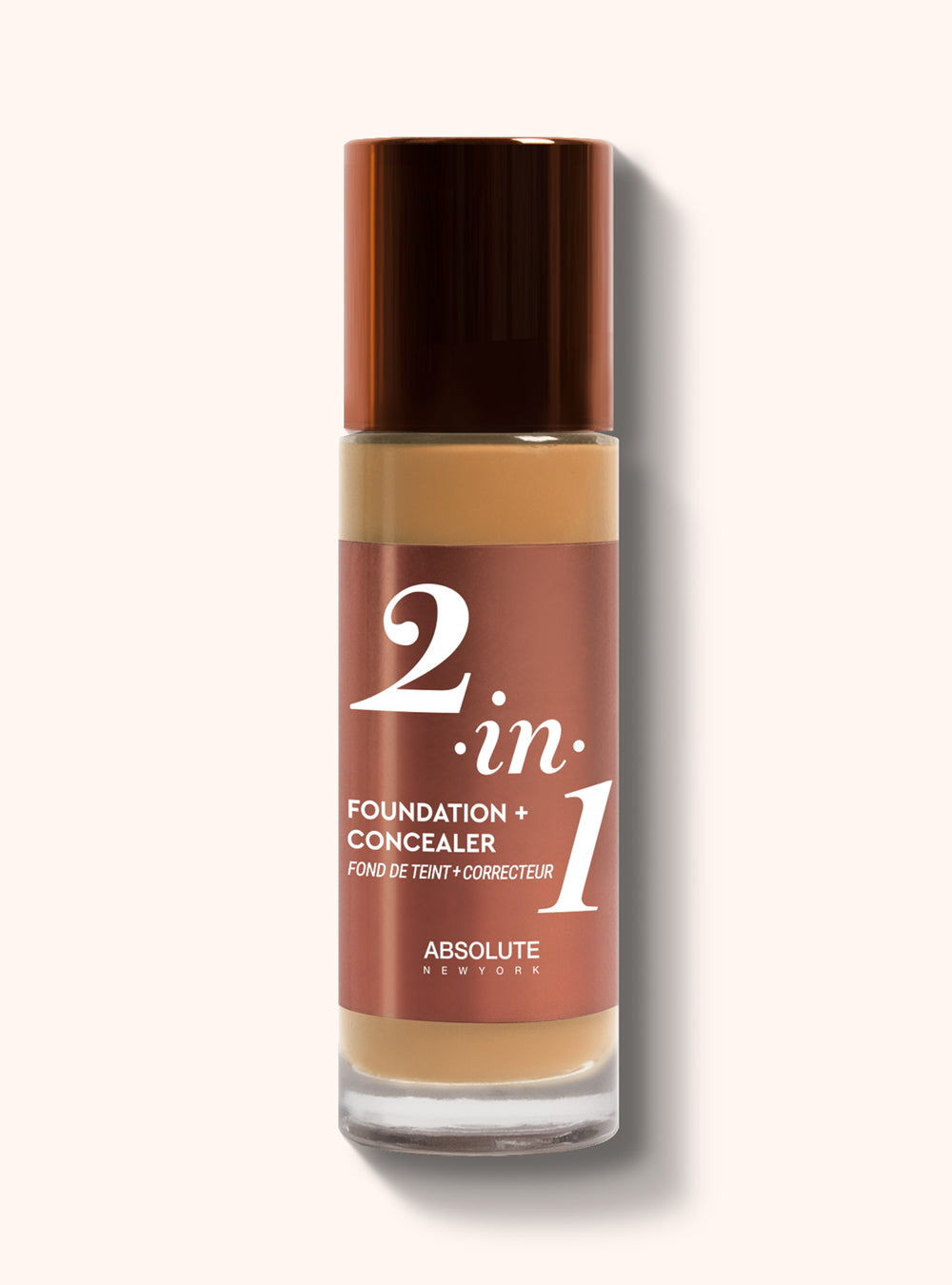 Absolute New York 2-in-1 Foundation + Concealer MFFC04 Cool Beige
