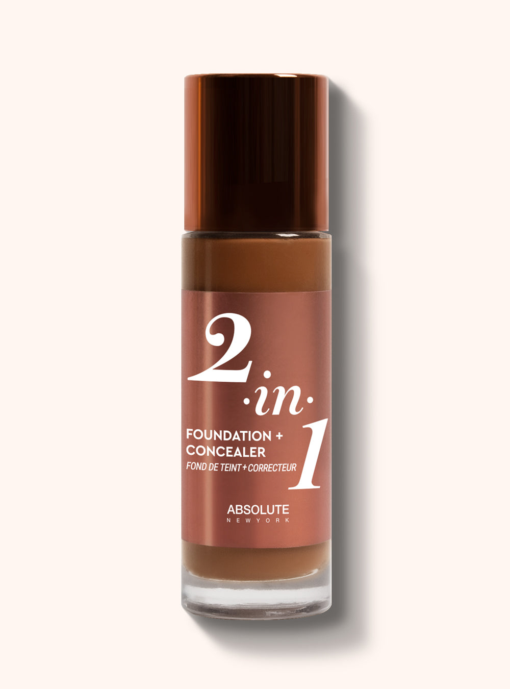 Absolute New York 2-in-1 Foundation + Concealer MFFC09 Cool Almond
