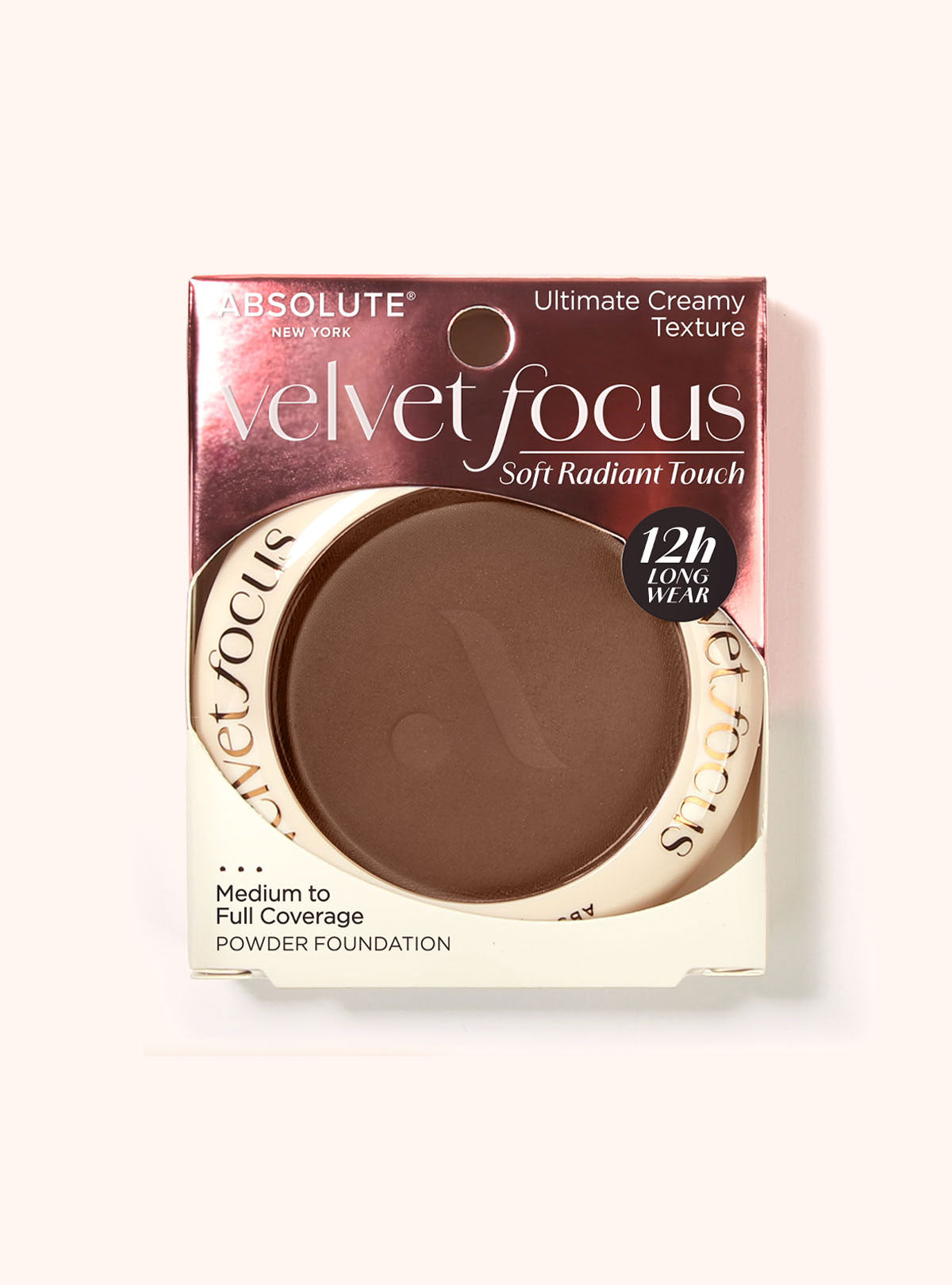Absolute New York Velvet Focus Powder Foundation MFVF14 Deep Red Neutral