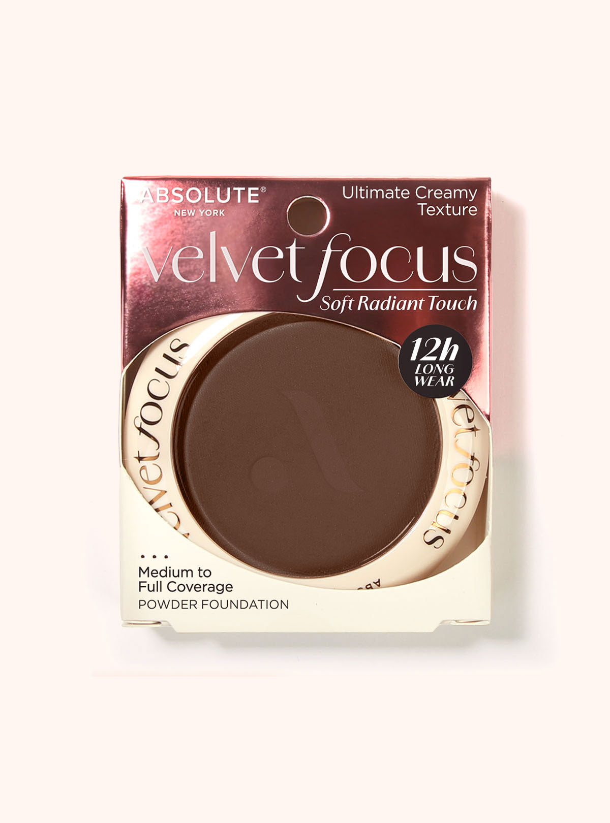 Absolute New York Velvet Focus Powder Foundation MFVF15 Very Deep Neutral