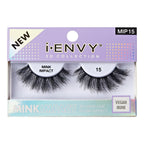 I-ENVY Mink Impact Strip Lashes - #15 official pack
