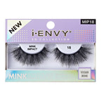 I-ENVY Mink Impact Strip Lashes - #18 official pack