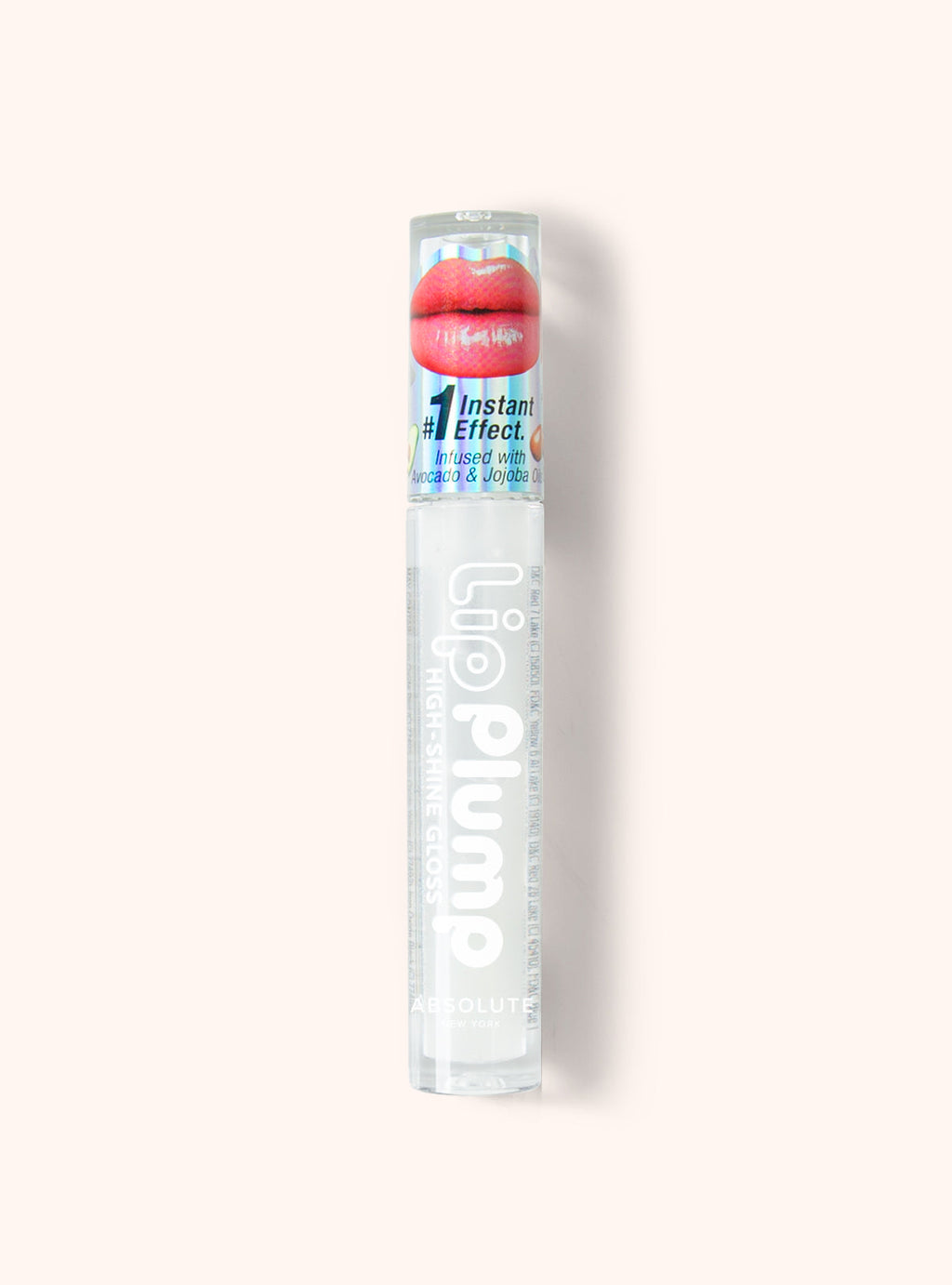 Absolute New York Lip Plump High-Shine Gloss Clear MLPG01