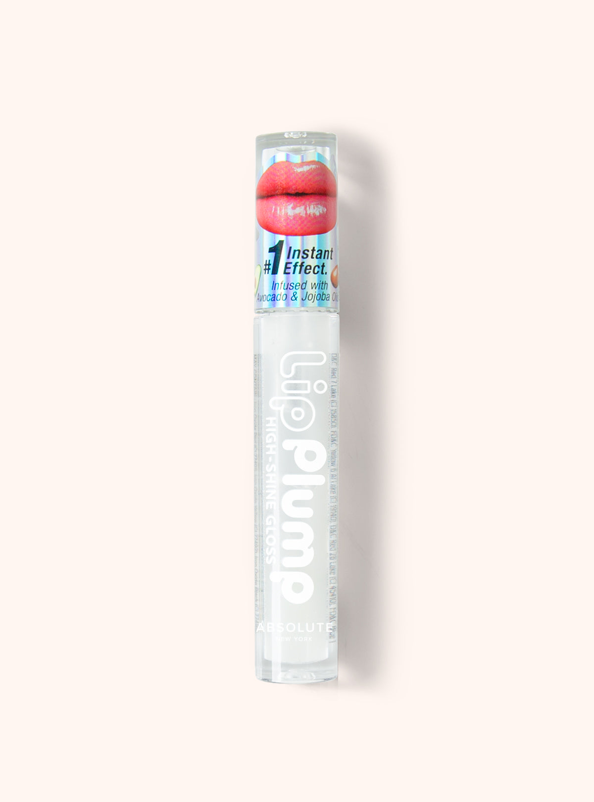 Absolute New York Lip Plump High-Shine Gloss Clear MLPG01