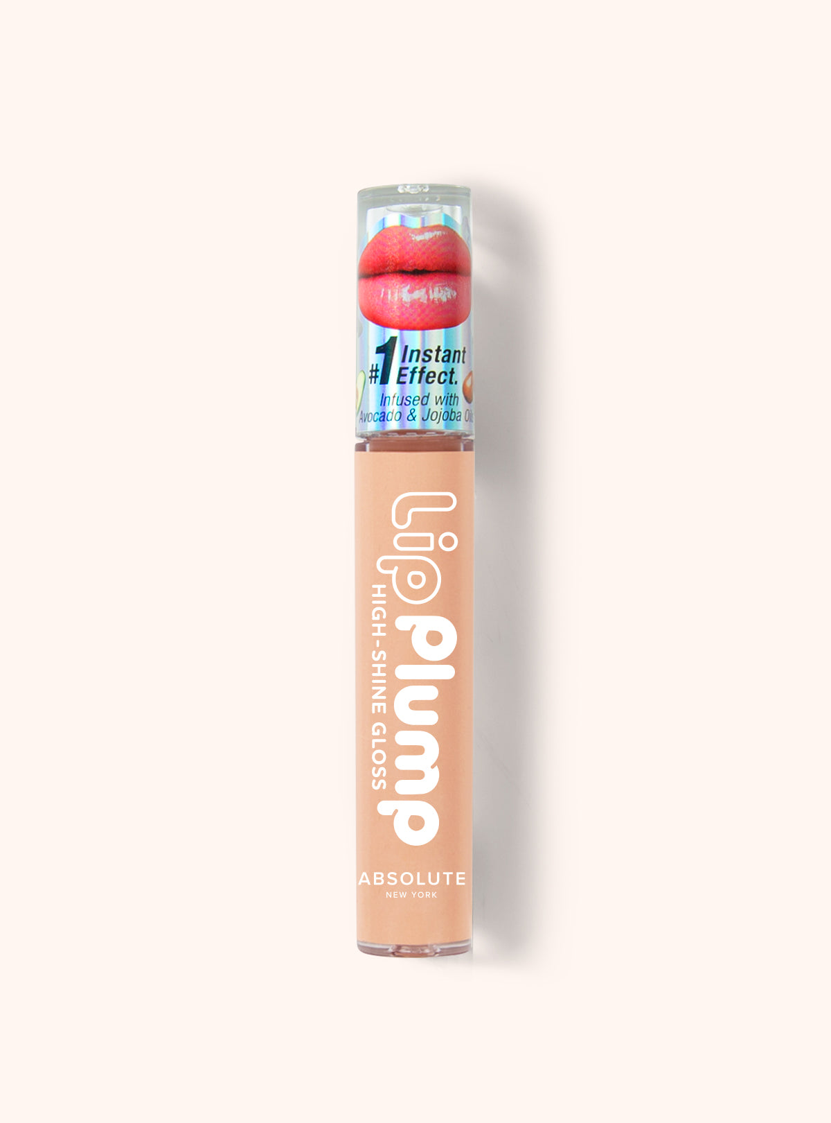 Absolute New York Lip Plump High-Shine Gloss MLPG04 Nude