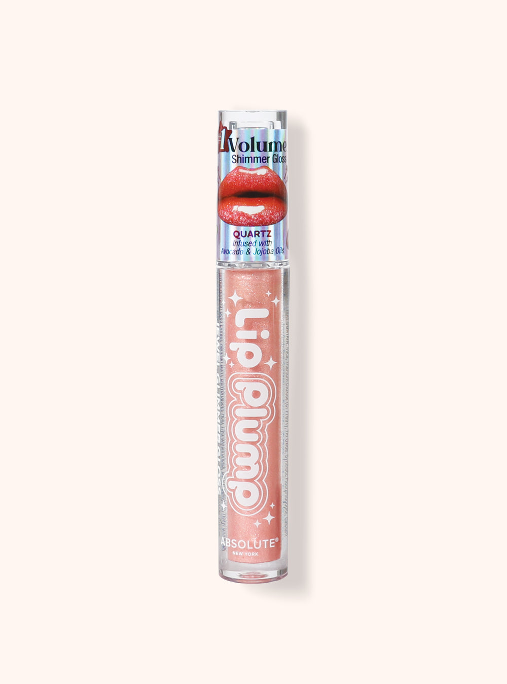 Absolute New York Lip Plump Jewel Glimmer Gloss MLPG12 Quartz