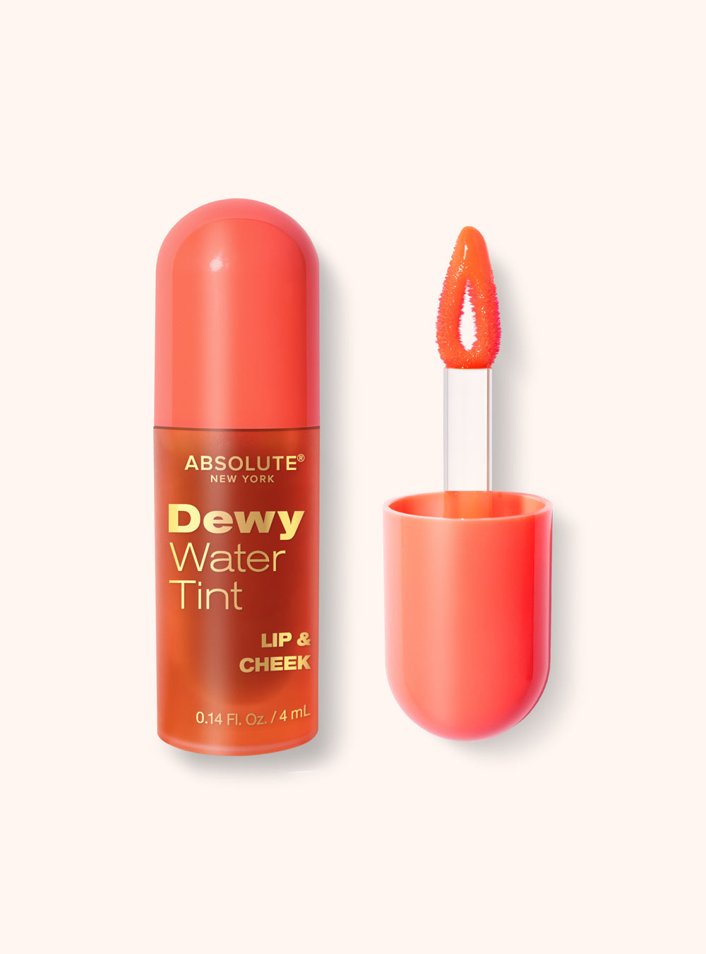 Absolute New York Dewy Water Lip & Cheek Tint Coral Pop MLTN02