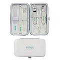 éclat All-in-One Manicure & Pedicure Grooming Kit with Travel Case – Cream (7 / 10 / 18 pcs) official pack