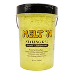 EBIN New York Melt N Biotin Almond Oil Styling Gel 2423 Ml — official pack photo MSG2423-YL (MSG2423-YL_079fe6c3-eff5-46ca-acc9-3292122881ab.jpg) from ebinnewyork.com