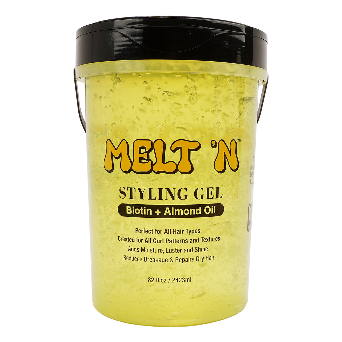 EBIN New York Melt N Biotin Almond Oil Styling Gel 2423 Ml — official pack photo MSG2423-YL (MSG2423-YL_079fe6c3-eff5-46ca-acc9-3292122881ab.jpg) from ebinnewyork.com