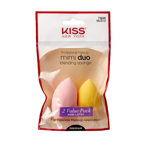 Kiss New York Makeup Sponge Mimi Duo - KNY MAKEUP SPONGE MIMI DUO official pack