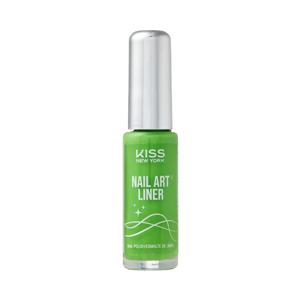 Kiss New York Precision Brush Nail Art Liner – Perfect for Fine Detailing - Forest Fantasy official pack