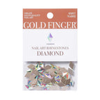 Gold Finger Nail Art Rhinestones - Diamond official pack