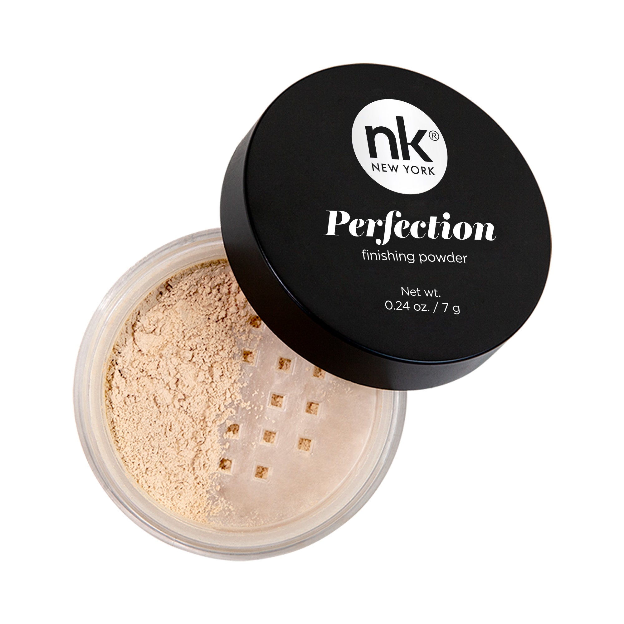 Nicka K NK Perfection Finishing Powder NFP06 Butter Cup — official pack NFP06 from nicka.com