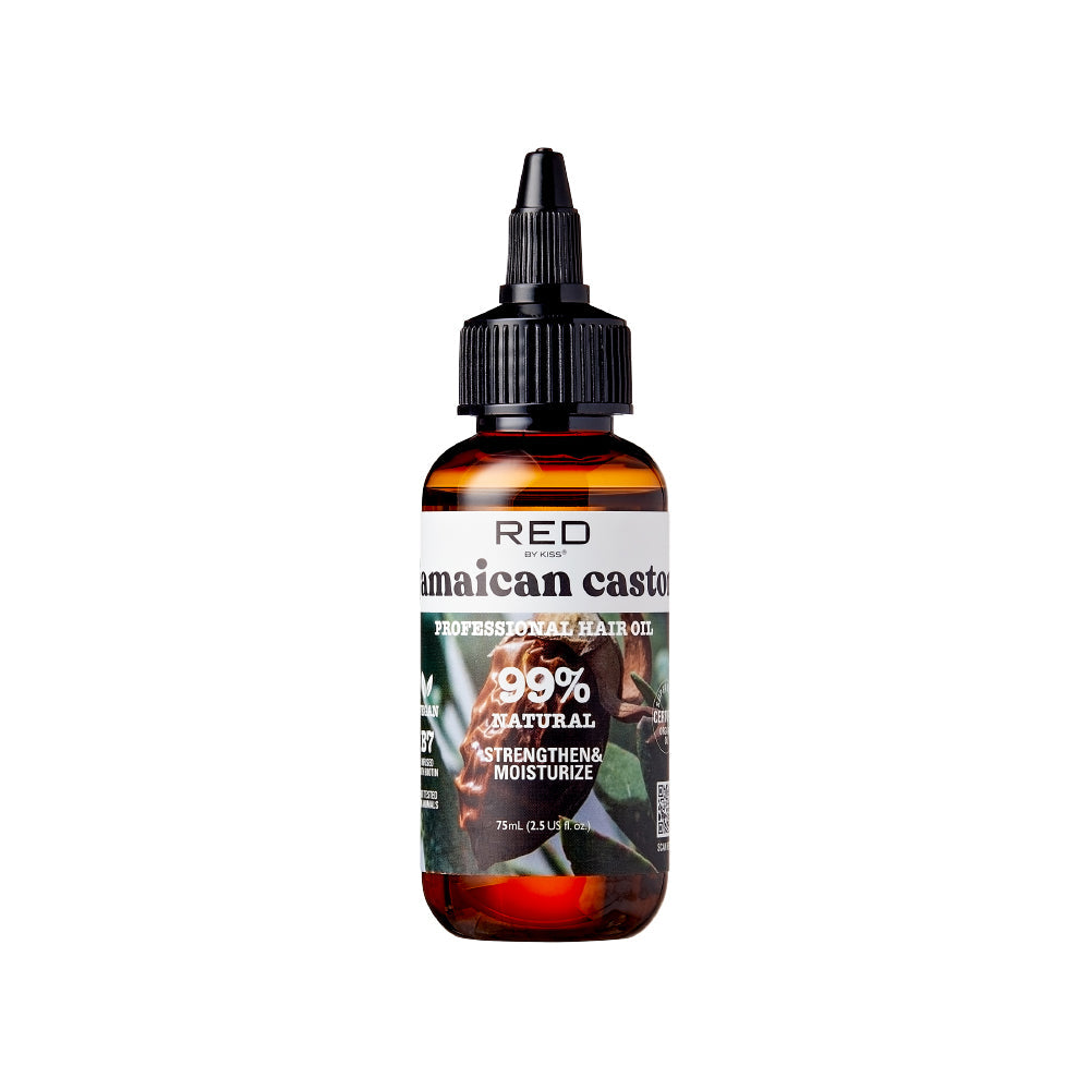 RED by KISS Natural Hair Oil - Jamaican Castor official pack