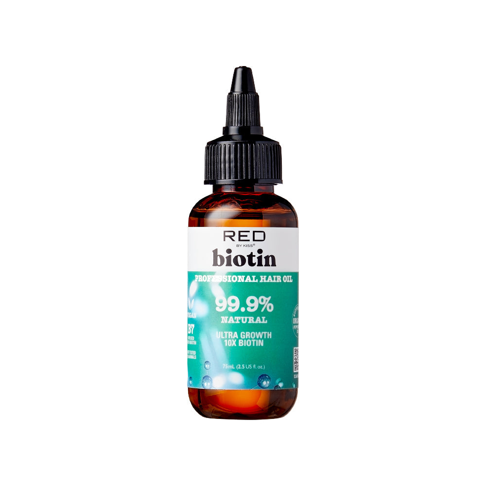 RED by KISS Natural Hair Oil - Biotin official pack