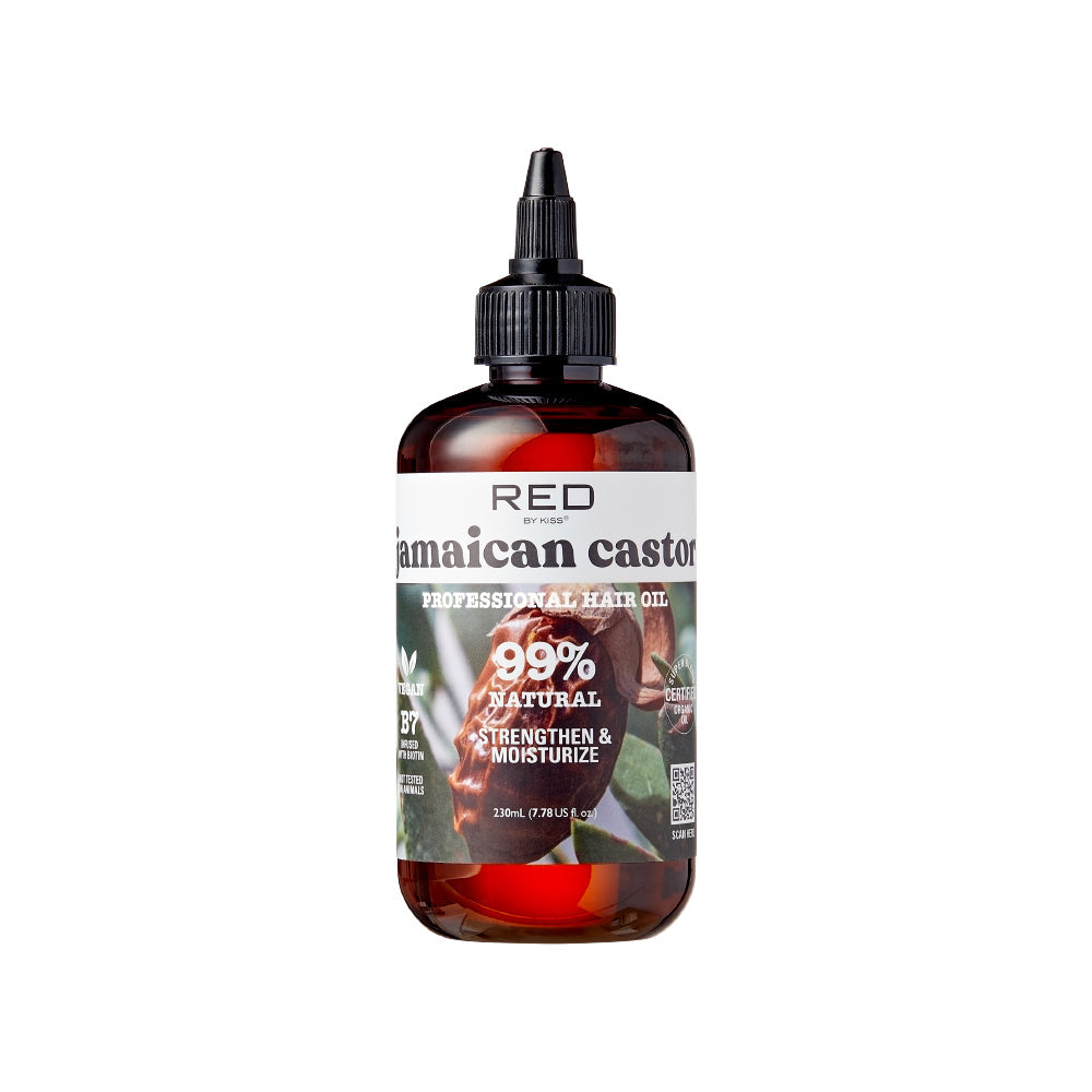 RED by KISS Natural Hair Oil - Jamaican Castor official pack