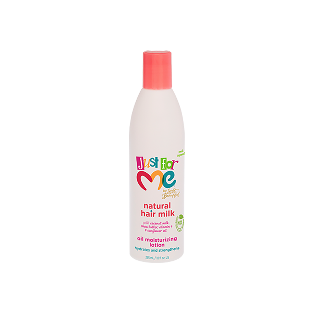 Just For Me Natural Hair Milk Oil Moisturizing Lotion 10oz — official pack photo 40021337 (Natural-Hair-Milk-Oil-Moisturizing-Lotion.png) from strengthofnature.com