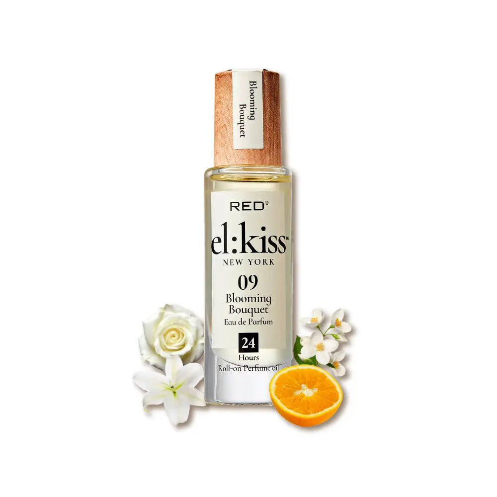 RED by KISS El Kiss Perfume Rollerball and Hair & Body Mist - Floral Fragrances official pack