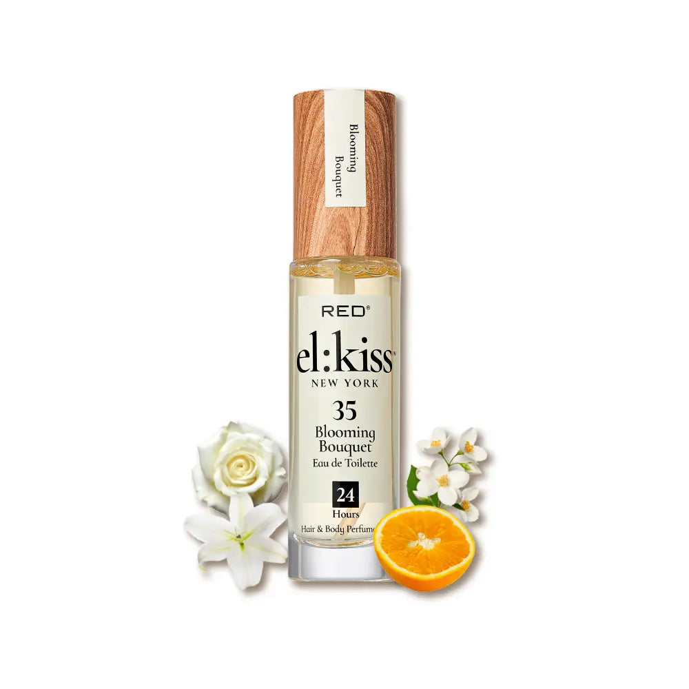 RED by KISS El Kiss Perfume Rollerball and Hair & Body Mist - Floral Fragrances official pack