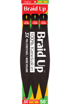 Outre 3x Braid -upPre-Stretched Braid 56in — official pack photo (PKG_KBXU3X56_Braid-UP.png) from archive.outre.com