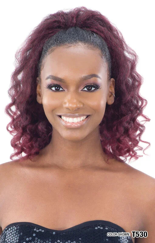 Freetress Equal Drawstring Ponytail NATURAL GIRL (MED ROD) — official fallback photo (PQROM.jpg) from snghair.com