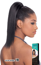 Freetress Equal Yaky Straight 12" Ponytail 1B 1B