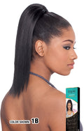 Freetress Equal Yaky Straight 12" Ponytail 1B 1B