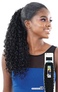 Organique Shake N Go Pony Pro Ponytail Super Curl 24" — official pack photo (PRC24_00pkg.png) from snghair.com
