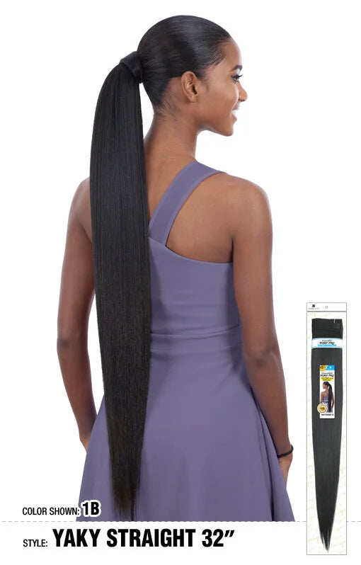 Shake-N-Go Fashion Inc Milky Way Organique Pony Pro Easy Wrap Around Ponytail Ya — official style photo (PRS32_01.jpg) from snghair.com