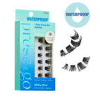 I-ENVY Press & Go Waterproof No Glue Lash Clusters – 22 Reusable Self-Adhesive Press-On Lashes official pack