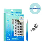 I-ENVY Press & Go Waterproof No Glue Cluster Lash & Applicator Kit - Self-Adhesive, Reusable Eyelashes official pack