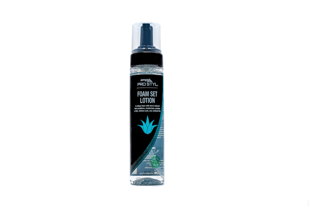 Ampro Styl Foam Set Lotion Mousse By For Women - 8 Oz — official pack photo 8 (Pro Styl Foam Set Lotion-00001.jpg) from amprogel.com