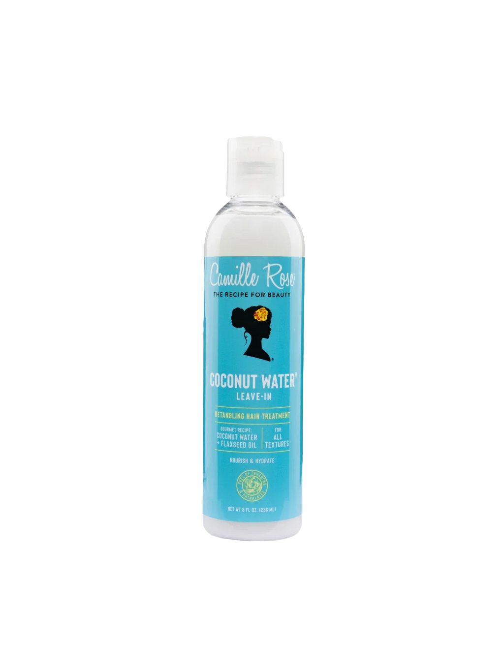 Camille Rose Coconut Water Leave-In Treatment official pack