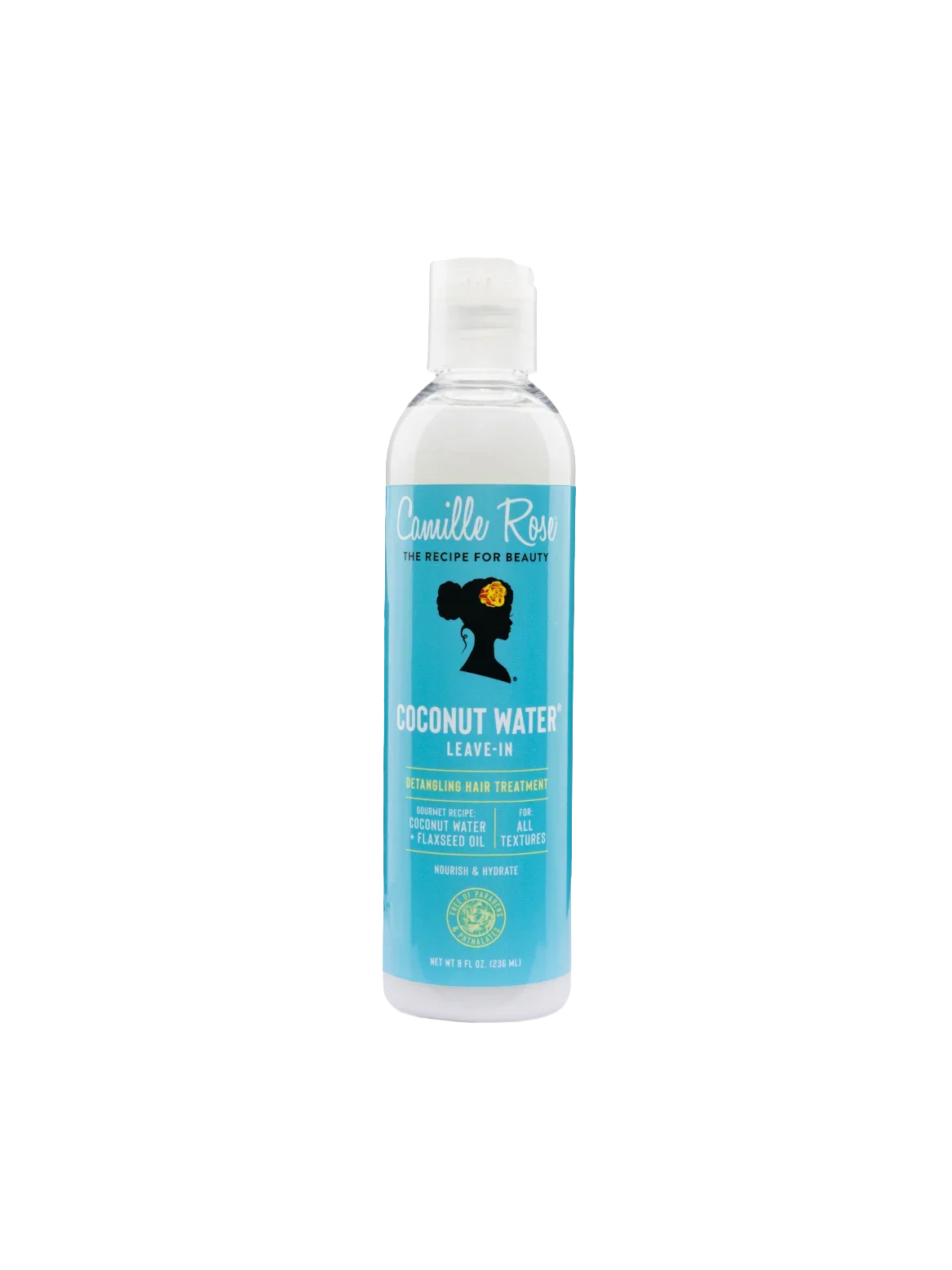 Camille Rose Coconut Water Leave-In Treatment official pack