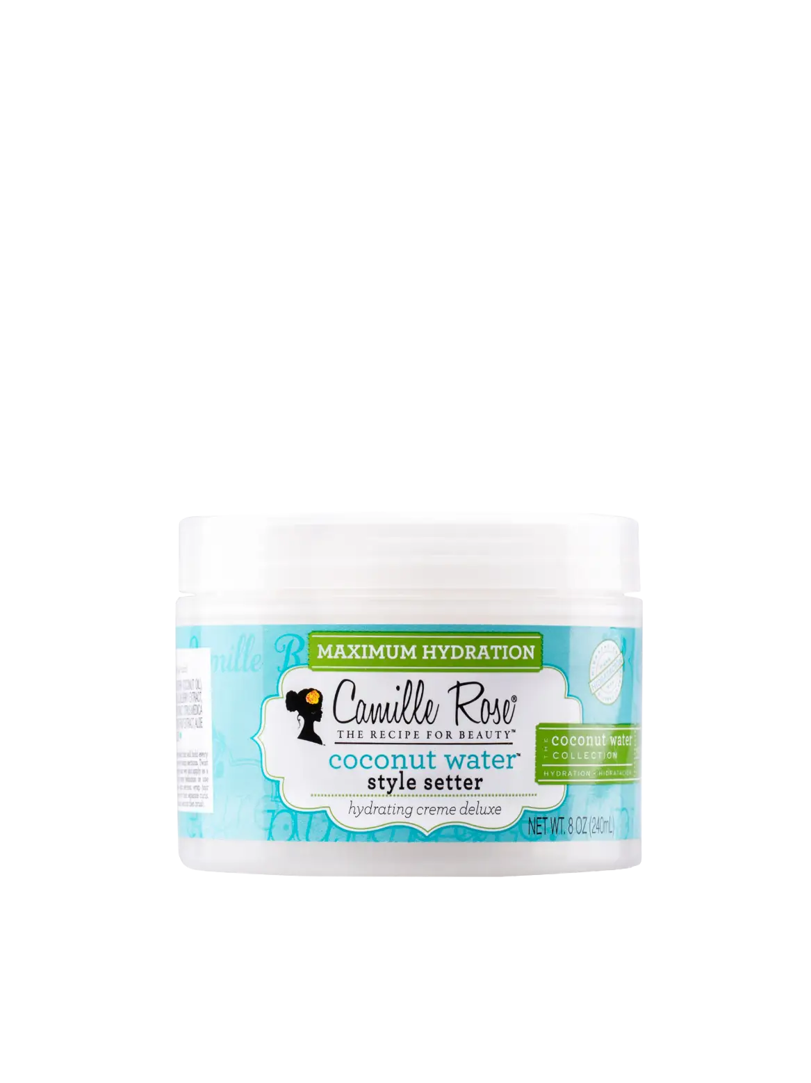 Camille Rose Coconut Water Style Setter official pack