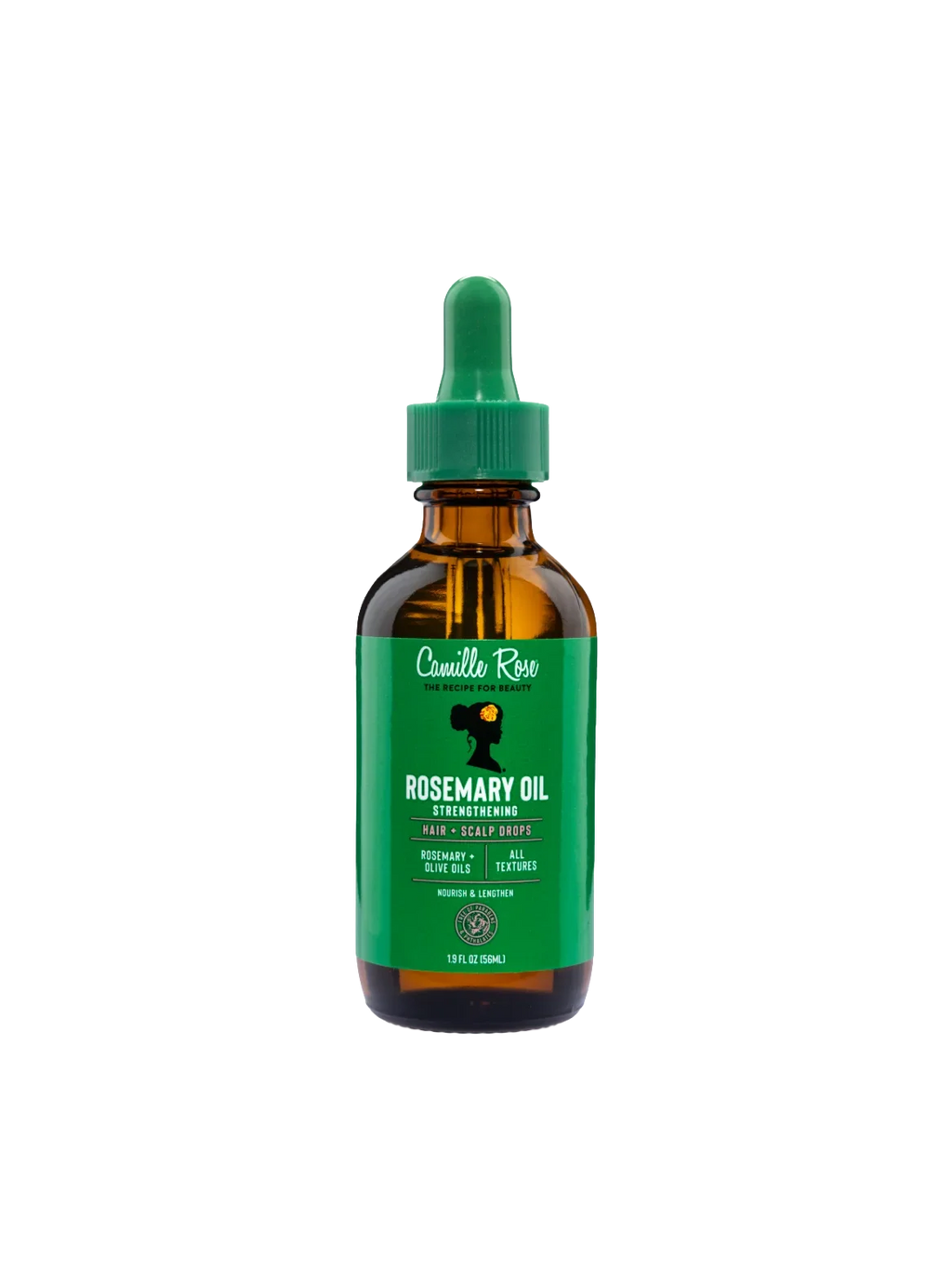 Camille Rose Rosemary Oil Strengthening Hair & Scalp Drops official pack