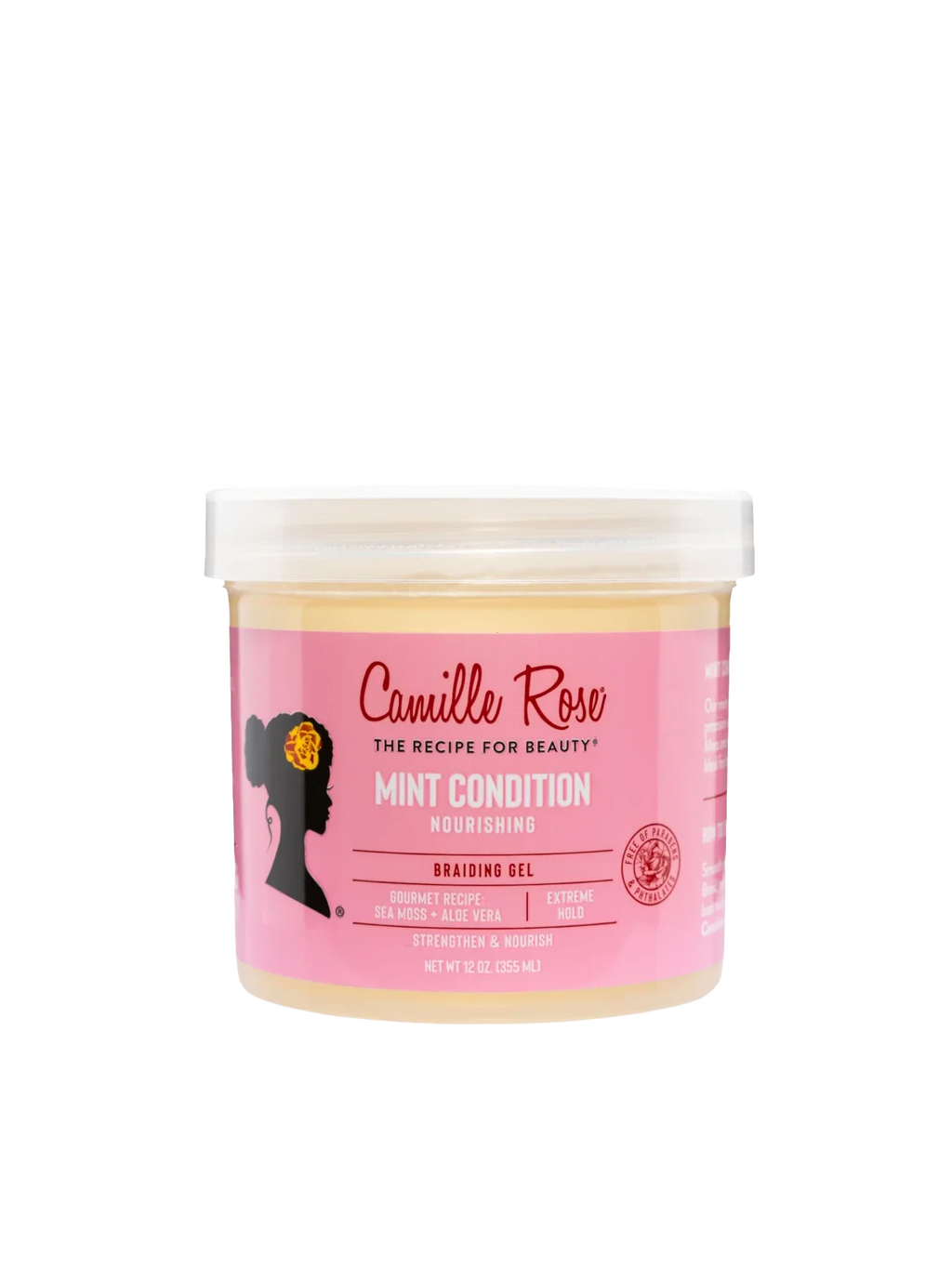 Camille Rose Mint Condition Nourishing Braiding Gel “Extreme Hold” official pack