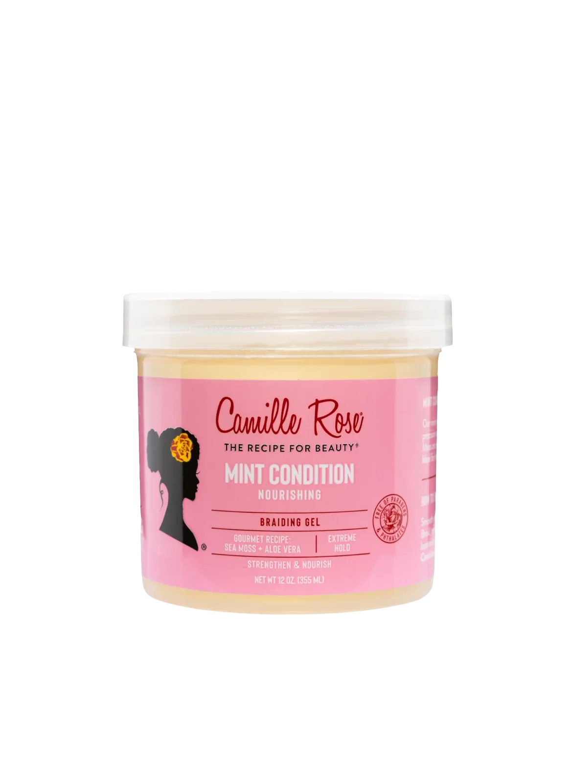 Camille Rose Mint Condition Nourishing Braiding Gel “Extreme Hold” official pack