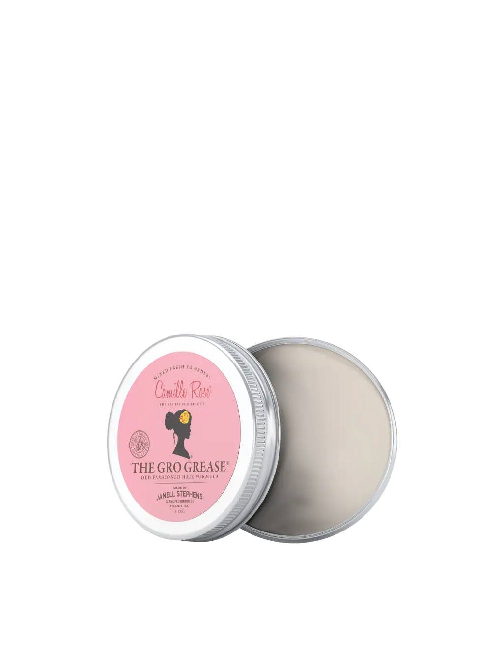 Camille Rose Thegro Grease 4oz — official pack photo HG9611 (ProductCard_The_Gro_Grease_copy.webp) from camillerose.com
